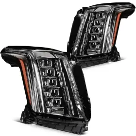 13060922 1autopowerstore Left Right Headlight Assembly With Led Drl For 2020-2015 Cadillac Escalade Esv