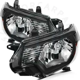 13443623 4umotor Headlights Assembly Pair Right Left For 2012-2015 Toyota Tacoma Cab Pickup