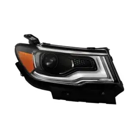 114-10493r Aapf Passenger Headlight Bi-xenon Hid Fits 17-20 Compass 540933