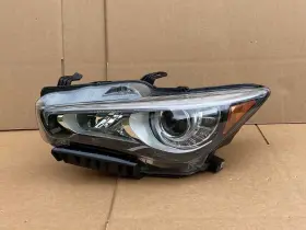 26025-4hb1a Aftermarket 2014 2015 2016 2017 Headlight For Infiniti Q50 Q50s Lh Left Led Afs Adaptive