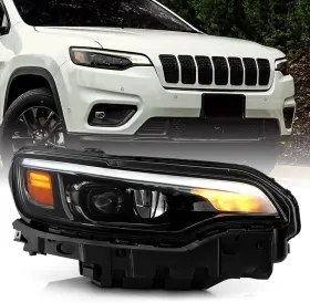 Ch2503325 Aftermarket Products For 2019-2023 Jeep Cherokee Full Led Projector Headlight Headlamp Passenger Side