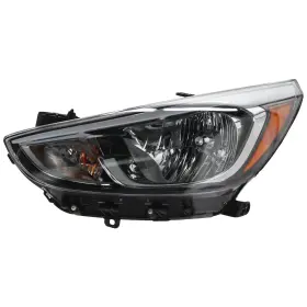 Rephy100106 Aftermarket Replacement Headlight For 2015-2016 Hyundai Accent Sport Driver With Bulb S Dot/sae Compliant
