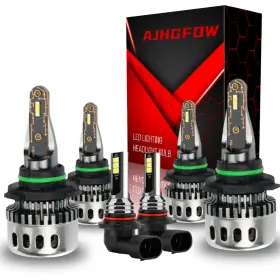 9145 Ajhgfow 624584756827 For Toyota Corolla 2005-2008 Led Headlights And Fog Light Bulbs Combo 8000k White