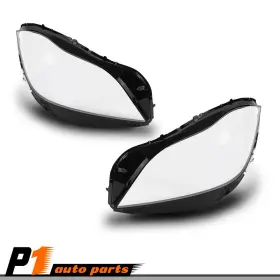 Allgood121502 Allgoodauto Left Right Side Front Headlight Lens Cover Fits Mercedes-benz Cls W218 2015-2018