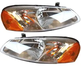 20-6041-90 Alligator Auto Lights For Dodge 2003-2006 Stratu 2003 Sebring Sedan Halogen Headlight Pair Set 20-6041-90 Alligator Auto Lights For Dodge 2003-2006 Stratu 2003 Sebring Sedan Halogen Headlight Pair Set