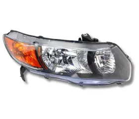 A20-6735-01-9 Alligator Auto Lights For Honda 2006-2009 Civic Coupe Headlight Without Bulb Passenger Side Capa A20-6735-01-9 Alligator Auto Lights For Honda 2006-2009 Civic Coupe Headlight Without Bulb Passenger Side Capa