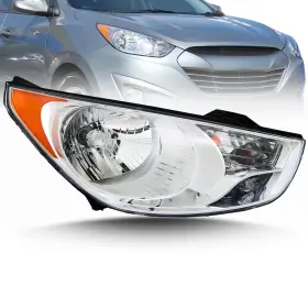 A2012361009 Alligator Auto Lights For Hyundai Tucson 2010-2013 Headlight Assembly With Bulbs Capa Passenger Side