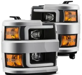 880098 Alpharex Luxx-series Projector Headlights For Chevy Silverado 2500 And 3500 2019