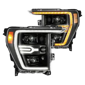 Alpharex 880169 For Ford F-150 21-23 Headlights Luxx-series Driver And Passenger Side Alpha-black