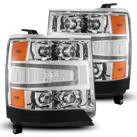 880238 Alpharex Headlight - Fits 16-18 Chevrolet Silverado 1500 Led Projector 880238 Alpharex Headlight - Fits 16-18 Chevrolet Silverado 1500 Led Projector