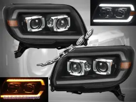 880368 Alpharex Fit For 2003-2005 Toyota 4runner 4 Runner Luxx Projector Headlights Panels