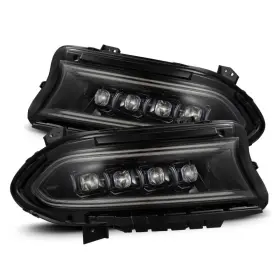 880500 Alpharex Fits 15-23 Dodge Charger Nova Series Led Projector Headlights