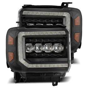 880617 Alpharex Led Projector Headlights In Black