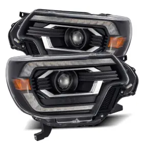 Ahl-tt12-pl-sa-b Alpharex For 12-15 Toyota Tacoma Luxx Led Projector Headlights Black Ahl-tt12-pl-sa-b Alpharex For 12-15 Toyota Tacoma Luxx Led Projector Headlights Black