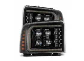 Alpharex Usa 880318 For 05-07 250/350/450/550 S Duty Nova Led Projector Headlights