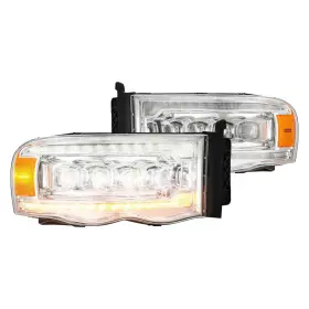 880565 Alpharex Usa - Nova-series Chrome Projector Led Headlights With Sequential 880565 Alpharex Usa - Nova-series Chrome Projector Led Headlights With Sequential