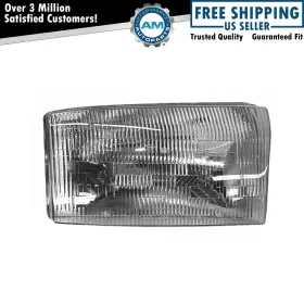Am-28355475 Am Autoparts Right Headlight Assembly Composite Passenger Side For Ford Fo2503147