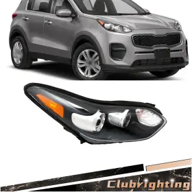 Cb3499530 Antoc Tool For Kia Sportage 2017-2019-2022 Headlight Headlamp With Led Drl Right Side Halogen Cb3499530 Antoc Tool For Kia Sportage 2017-2019-2022 Headlight Headlamp With Led Drl Right Side Halogen