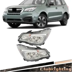 Cb3501571 Antoc Tool For 2017-2018 Subaru Forester Headlights Left&right Side Halogen Headlamp With Bulb Cb3501571 Antoc Tool For 2017-2018 Subaru Forester Headlights Left&right Side Halogen Headlamp With Bulb