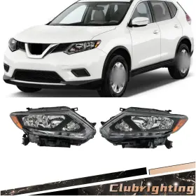 Cb3866439 Antoc Tool For Nissan Rogue Sl Sv S 2014 2015 2016 Headlights Lh Rh Chrome Halogen Led Drl Cb3866439 Antoc Tool For Nissan Rogue Sl Sv S 2014 2015 2016 Headlights Lh Rh Chrome Halogen Led Drl