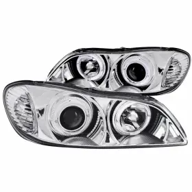 Tlx-anz121078-cl360a70 Anzo For Infiniti I35 2002 2003 2004 Projector Headlights With Halo Chrome