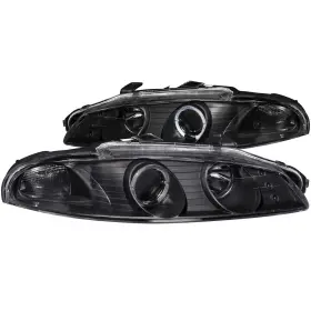 121377 Anzo Usa Projector Headlight Set With Halo Fits 97-99 Eclipse 121377 Anzo Usa Projector Headlight Set With Halo Fits 97-99 Eclipse