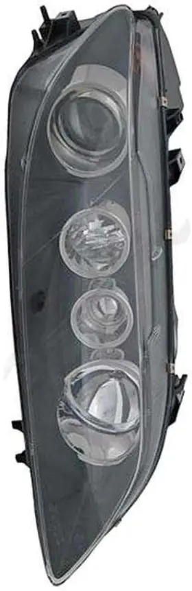 2603204 Apdty Headlight Lens And Housing