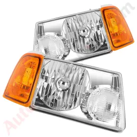 10817824 Apk Headlights Assembly For 01-11 Ford Ranger Pair Headlamp Replacement Halogen Hb5 10817824 Apk Headlights Assembly For 01-11 Ford Ranger Pair Headlamp Replacement Halogen Hb5
