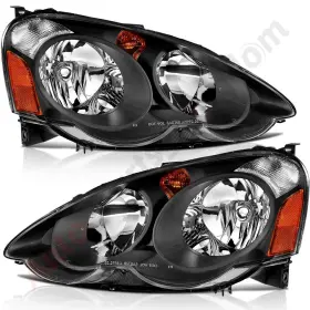 10820845 Apk Right Left Headlights Assembly For 2002-2004 Acura Rsx Clear Lens Halogen 10820845 Apk Right Left Headlights Assembly For 2002-2004 Acura Rsx Clear Lens Halogen