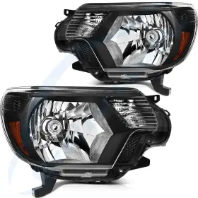 App10980301s App Headlights Assembly Set Fits 2012-2015 Toyota Tacoma Driver And Passenger Side