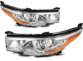 App129167s01 App Headlights Assembly For Toyota Highlander 2015-2017 Chrome Housing Left Right