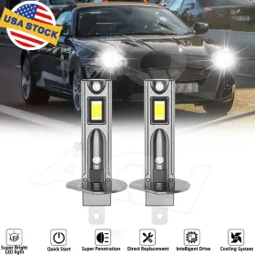 Aqj-h1 Aqj H1 Led Headlight Low Beam Lamp 6000k Super White For Jaguar Xkr 2000-2006 Aqj-h1 Aqj H1 Led Headlight Low Beam Lamp 6000k Super White For Jaguar Xkr 2000-2006