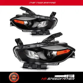 As129019p01 As Speedfather Headlight Assembly For 2013-2016 Dodge Dart Left Right New
