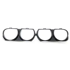Am-3266536830 Auadris New Lh Rh Headlight Bezel Trim Pair For Dodge Challenger Front Headlamp