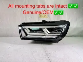 80a941033b Audi Oem 2018 2019 2020 Q5 Headlight Left Driver Full Led