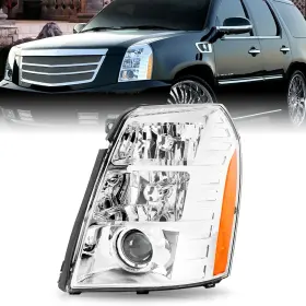 Jp-a00400 Auheadmotor Left Driver Side Headlight For 2007-2014 Cadillac Escalade Headlamp Light Lh Jp-a00400 Auheadmotor Left Driver Side Headlight For 2007-2014 Cadillac Escalade Headlamp Light Lh
