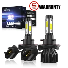 9055 Auimsoco 665847359294 For Lincoln Mark Lt 2006-2014 2 H13 9008 6000k Led Lamp Bulb High/low Beam 9055 Auimsoco 665847359294 For Lincoln Mark Lt 2006-2014 2 H13 9008 6000k Led Lamp Bulb High/low Beam