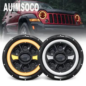 Auimsocor1891 Auimsoco For Chevy C10 Cab Pickup 1975-1980 7 Inch Round Led Headlight High And Low Beam Auimsocor1891 Auimsoco For Chevy C10 Cab Pickup 1975-1980 7 Inch Round Led Headlight High And Low Beam