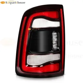 13546384 Auspartshouse Left Side Black Bezel Led Tail Lights For 2019-2022 2023 2024 Ram 2500 3500 13546384 Auspartshouse Left Side Black Bezel Led Tail Lights For 2019-2022 2023 2024 Ram 2500 3500