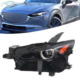 Auto-summer Dgj1-51-040b Full Led With Afs For Mazda Cx-30 2020-2022 Headlight Black Housing Left Side Clear