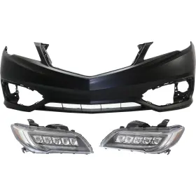 Ra01030004p Autoelements Bumper Cover Headlight Set Led For 2016-2018 Acura Rdx Base Ra01030004p Autoelements Bumper Cover Headlight Set Led For 2016-2018 Acura Rdx Base