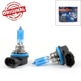 Automoto8 C119-327 2pcs H9 Osram 5000k Cool Blue Hyper Plus 65w White Light Halogen Bulb Globe Usa