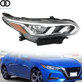 Apo178624 Autoooparts For 2020 2021 2022 23 Nissan Sentra S/sv Right Passenger Side Halogen Headlight