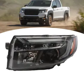 Ho2502207 Autopart361 For 2021-2023 Honda Ridgeline Headlight With 7-pin Plug Left Side Ho2502207 Autopart361 For 2021-2023 Honda Ridgeline Headlight With 7-pin Plug Left Side