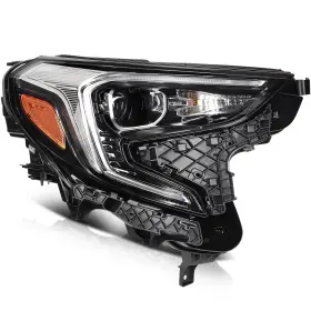 Un12825301n Autoparts Union Headlight Assembly For 2018-2021 Gmc Terrain Sl Sle Slt Black Passenger Side Rh