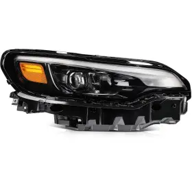 Un12829801n Autoparts Union Headlight Assembly For 2019-2023 Jeep Cherokee Black Housing Passenger Side Rh