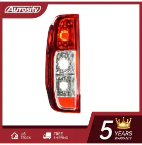Ni2800170 Autosity Left Side Tail Light Assembly For 2005-2014 Nissan Frontier Truck Halogen Lamp
