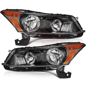 33100-ta0-a01 Autosuperstar 10236291 Pair Headlight Assembly Kit For 2008-12 Honda Accord 4-door 2.4l 33100-ta0-a01 Autosuperstar 10236291 Pair Headlight Assembly Kit For 2008-12 Honda Accord 4-door 2.4l