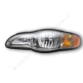 10010103roll Autosystem Used Left Side Scratched Headlight Missing Bulb Covers For 2000-2005 Monte Carlo 10010103roll Autosystem Used Left Side Scratched Headlight Missing Bulb Covers For 2000-2005 Monte Carlo