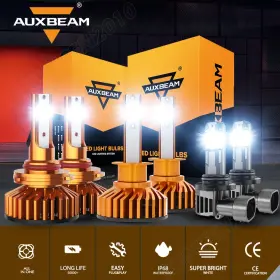 Ken-5106-74 Auxbeam Led Headlight Kit Fog Light 6500k/3000k For Nissan Altima 2002 2003 2004